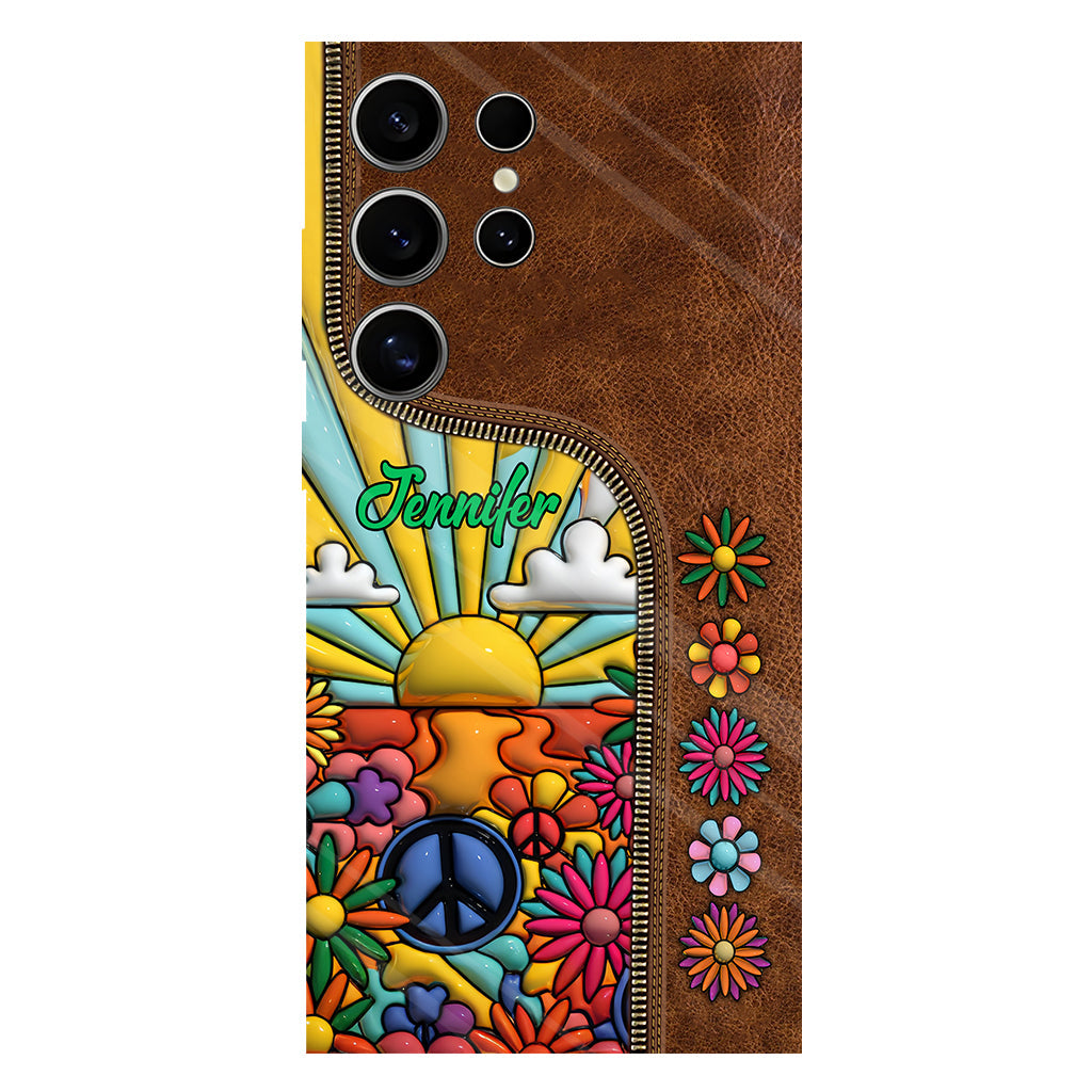 Coque de téléphone personnalisée Hippie Soul - Motif hippie intégral