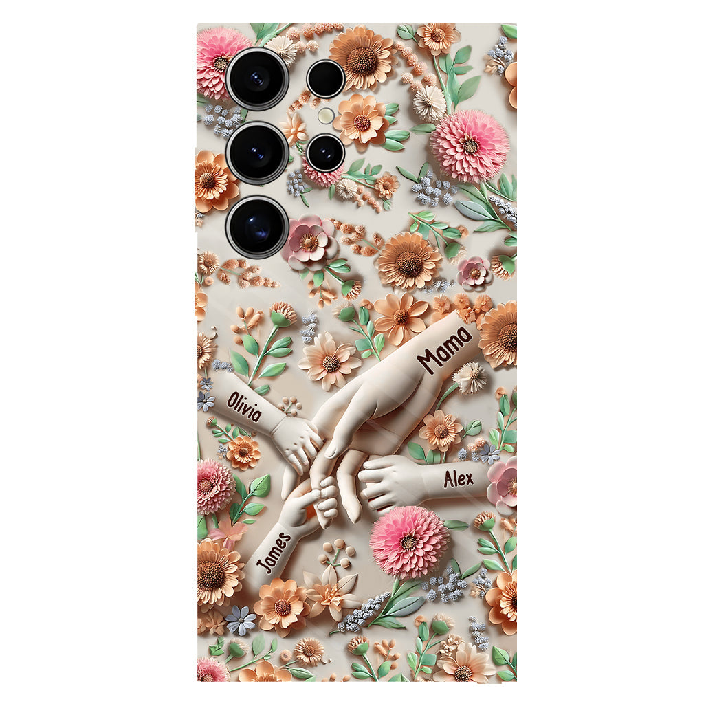 Hold Our Hands - Personalized Mother Full Print Phone Case