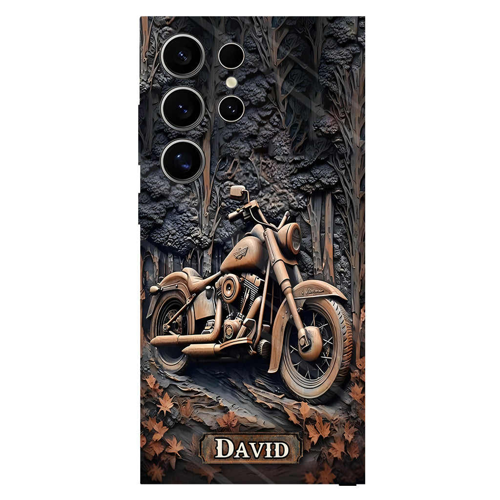 Il est temps de rouler - Coque de téléphone personnalisée pour motard avec impression intégrale