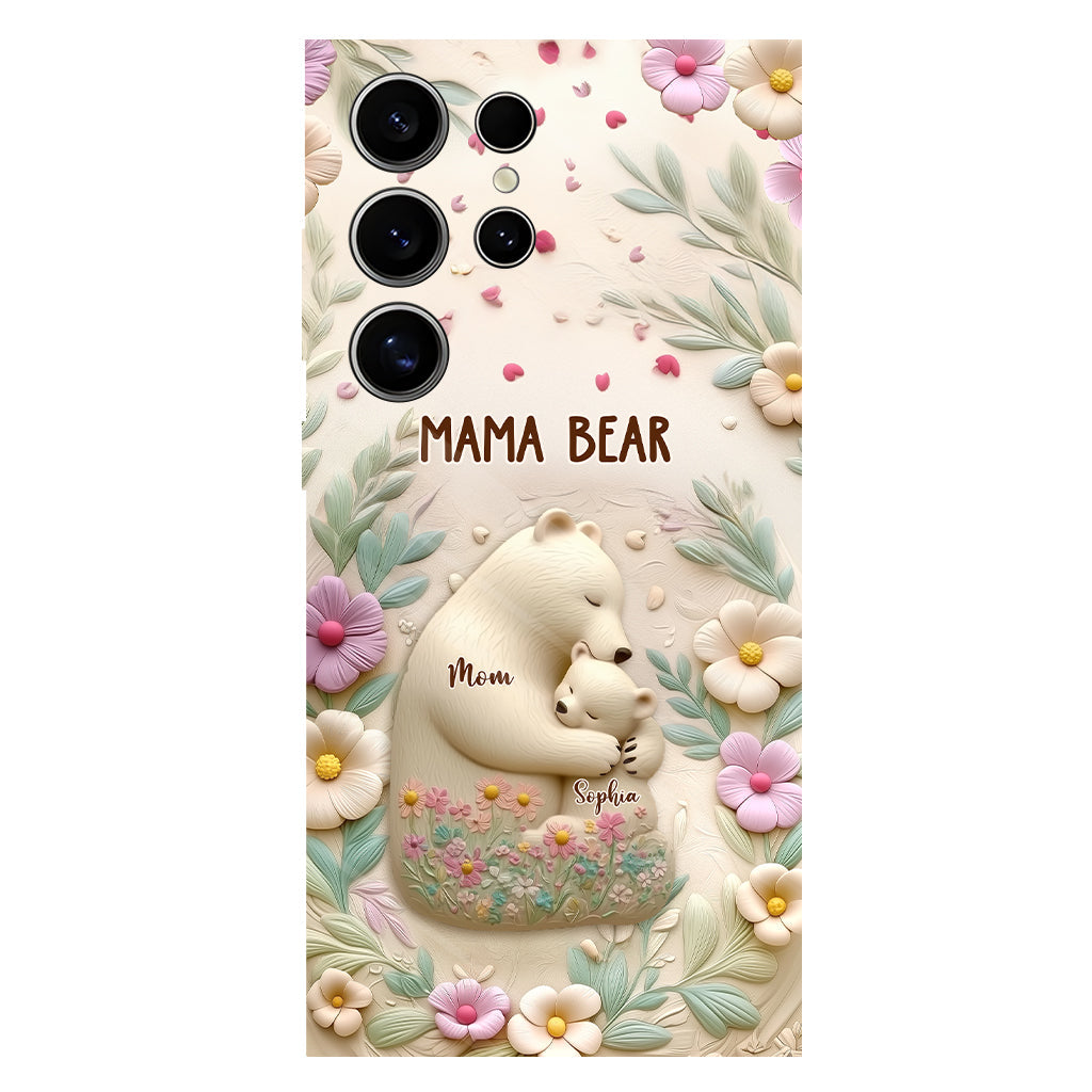Mama Bear - Personalized Mother Full Print Phone Case