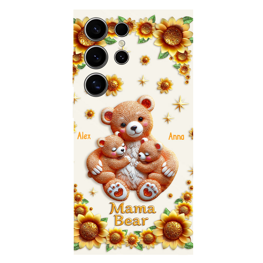 Mama Bear - Personalized Mother Full Print Phone Case