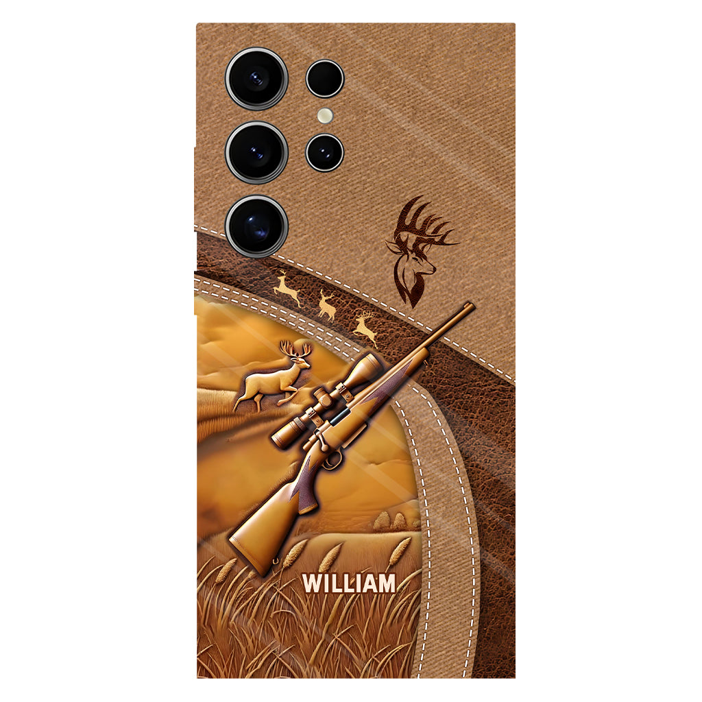 Passionné de chasse - Coque de téléphone personnalisée avec motif intégral sur le thème de la chasse