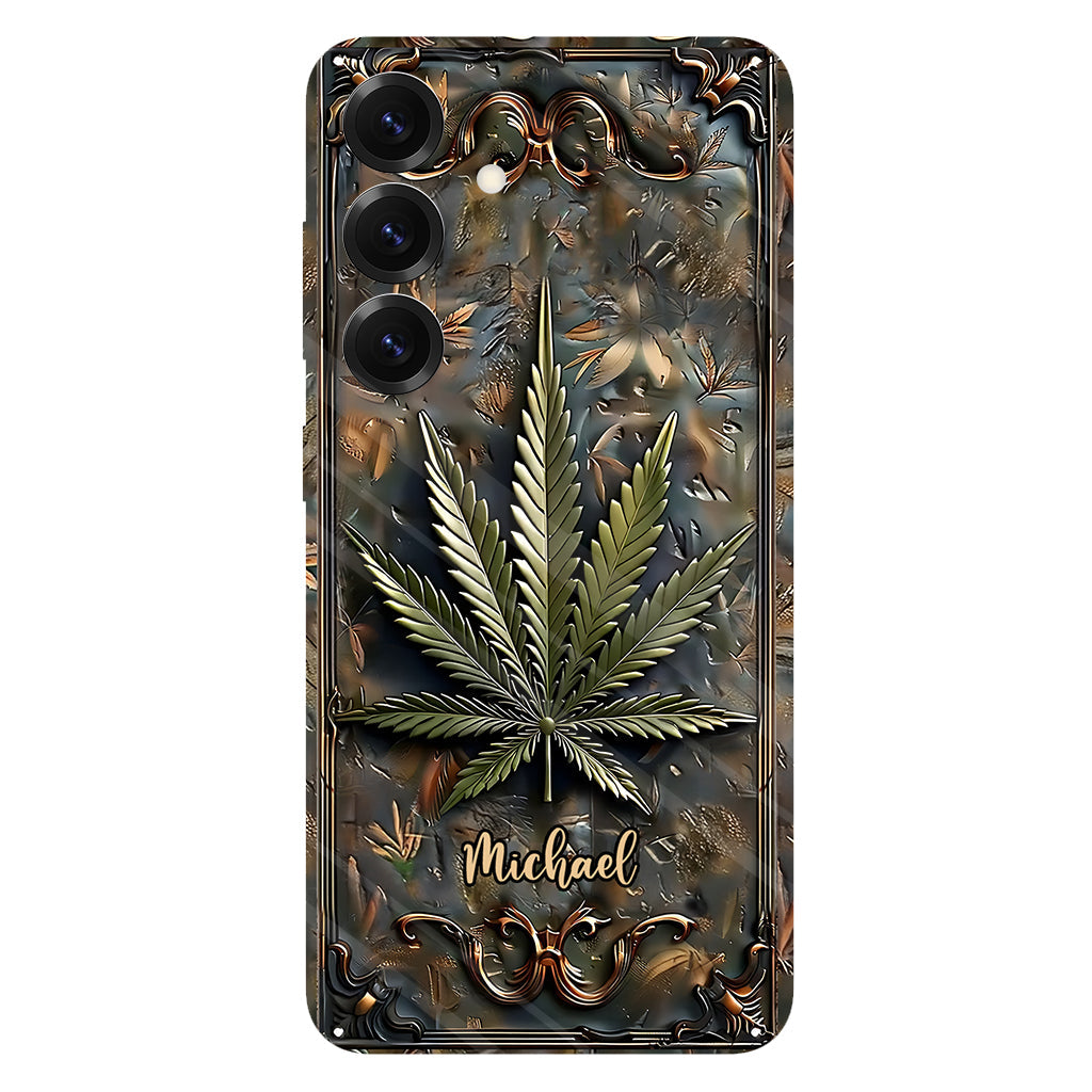 High Life – Personalisierte Handyhülle mit Weed-Motiv