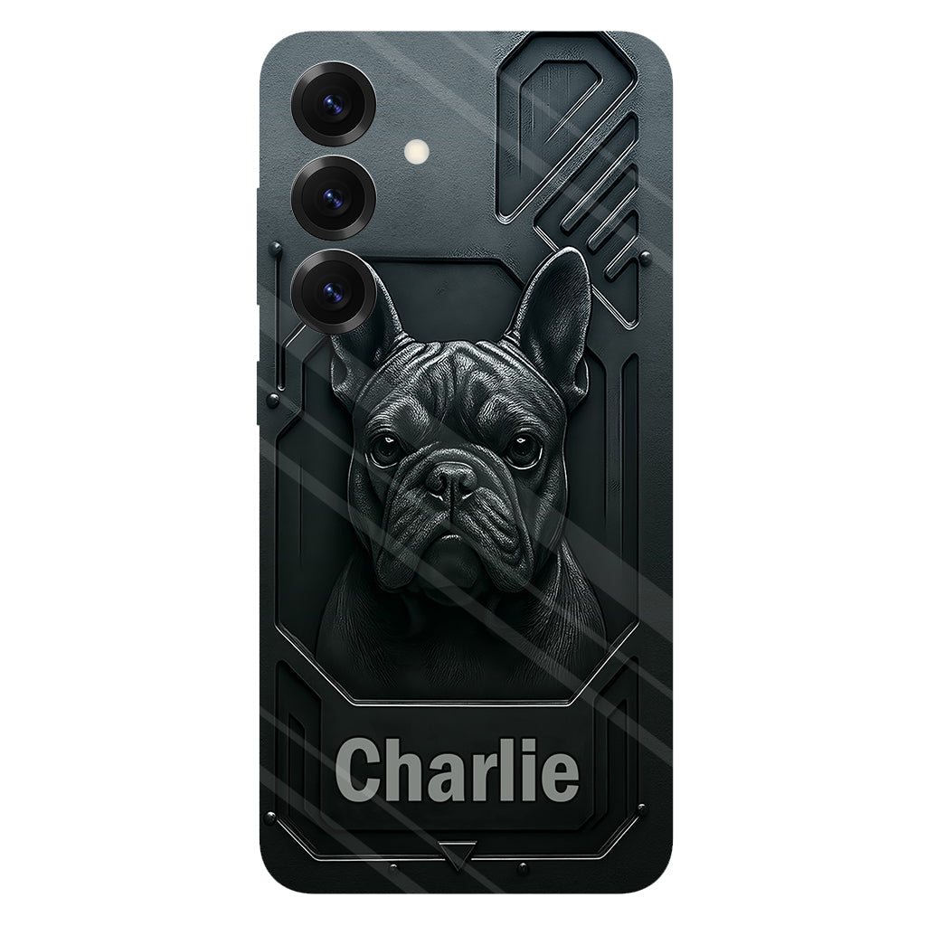 Beste Hundemama/Hundepapa – Personalisierte Handyhülle mit Hundemotiv