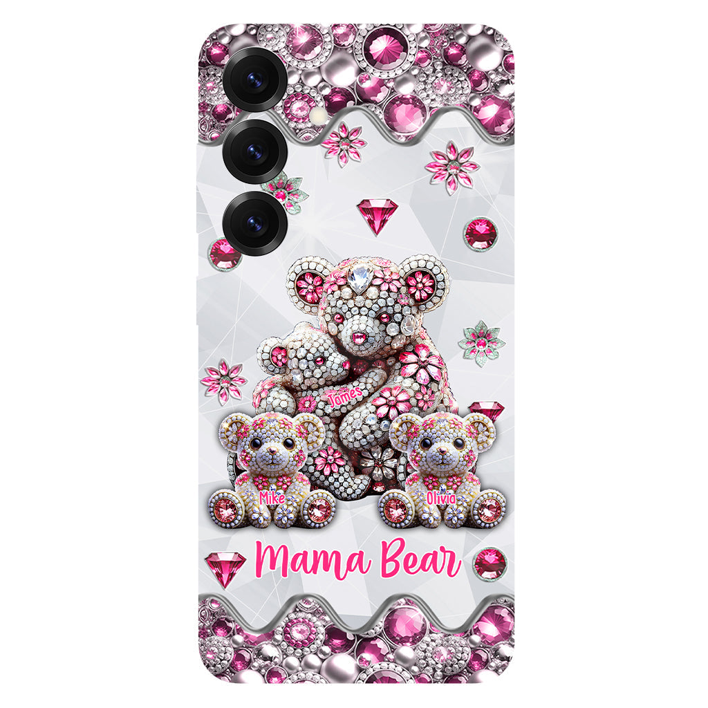 Mama Bear Gift For Mom, Grandma,.. - Personalized Mother Full Print Phone Case