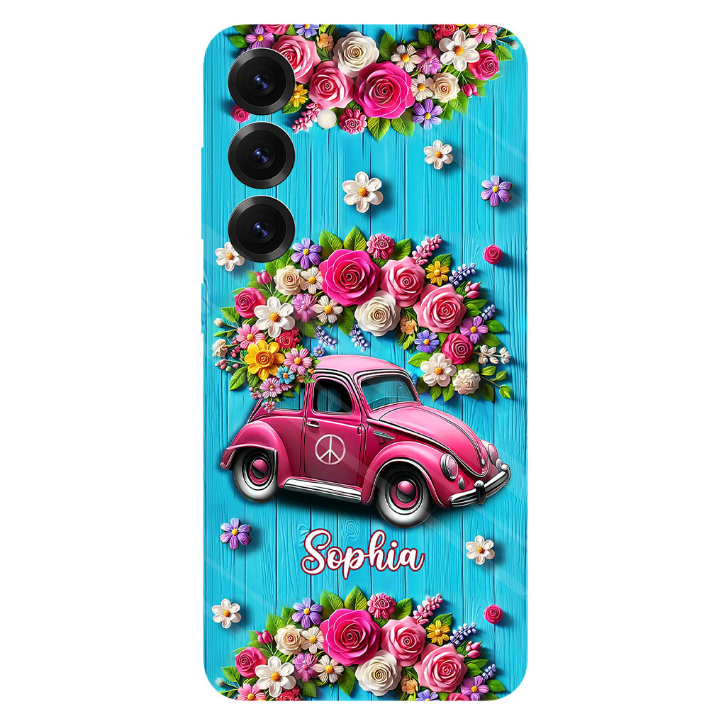 Hippie Soul – Personalisierte Handyhülle mit Hippie-Vollbilddruck