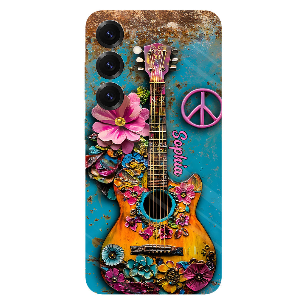 Coque de téléphone personnalisée Hippie Soul - Motif hippie intégral