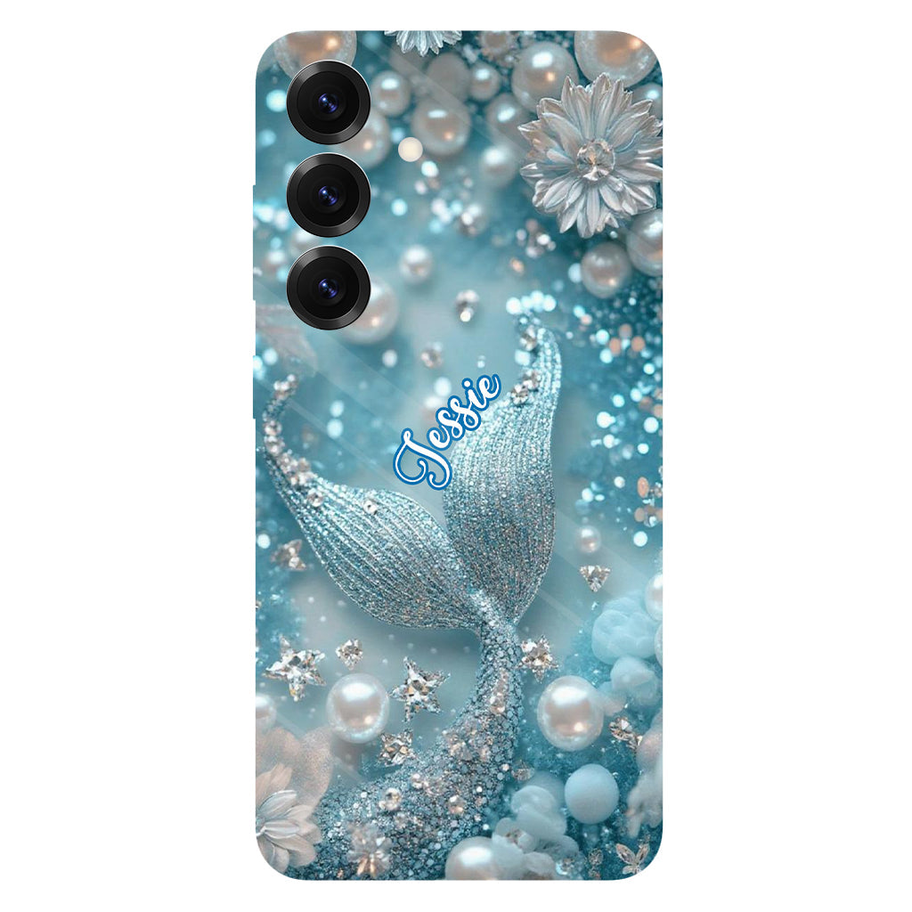 Petite plage salée - Coque de téléphone personnalisée pour amoureux de la mer avec impression intégrale