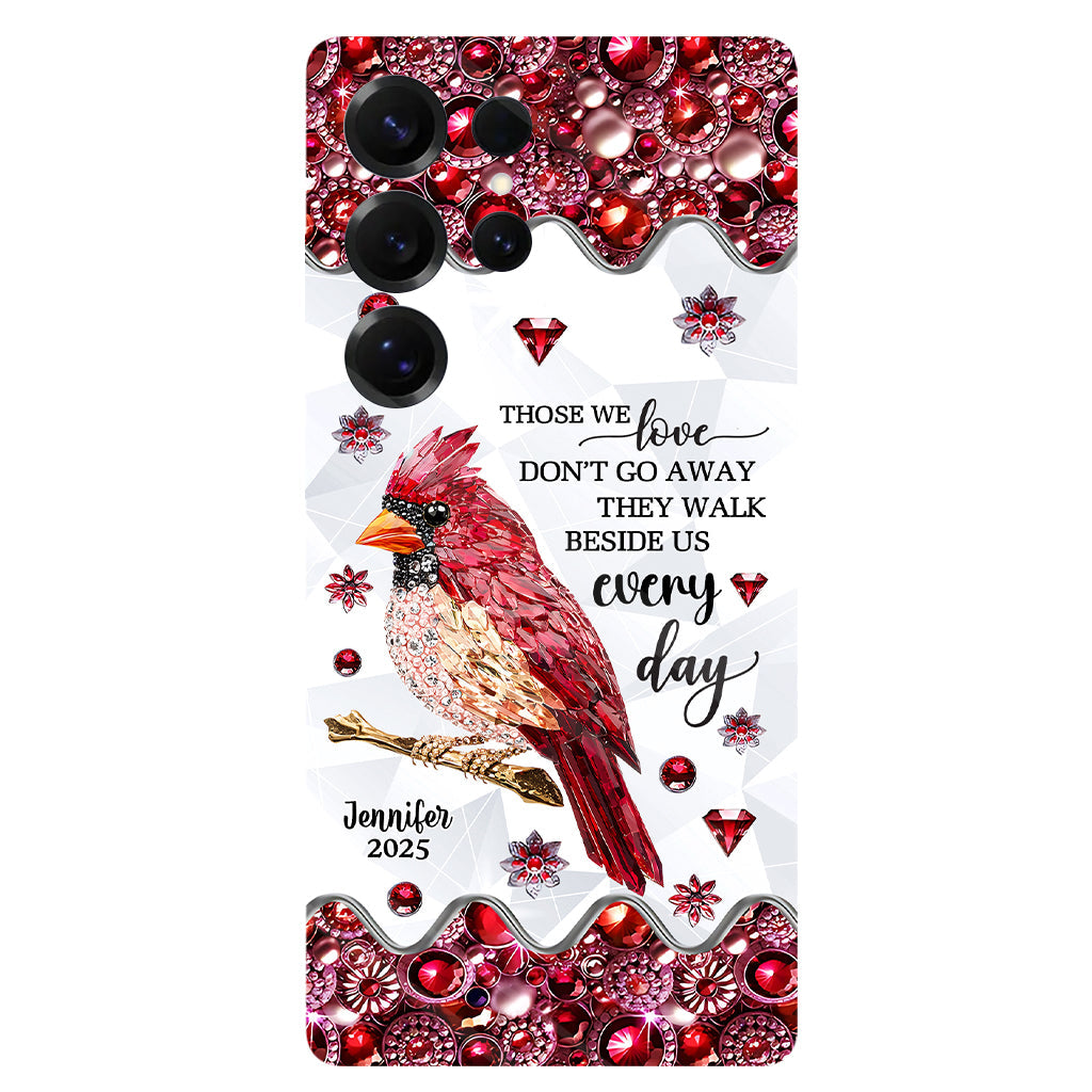 Those We Love Don't Go Away - Personalized Memorial Full Print Phone Case