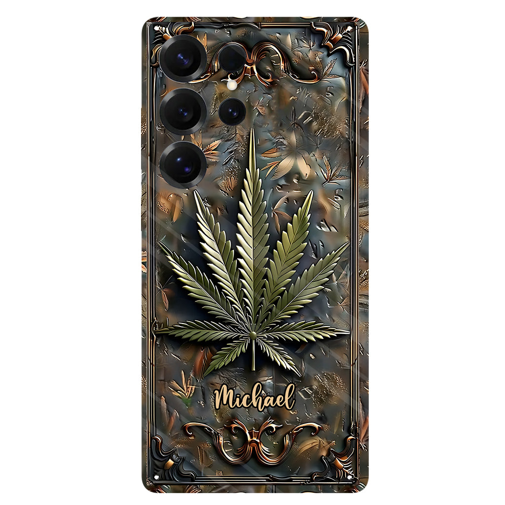 High Life – Personalisierte Handyhülle mit Weed-Motiv