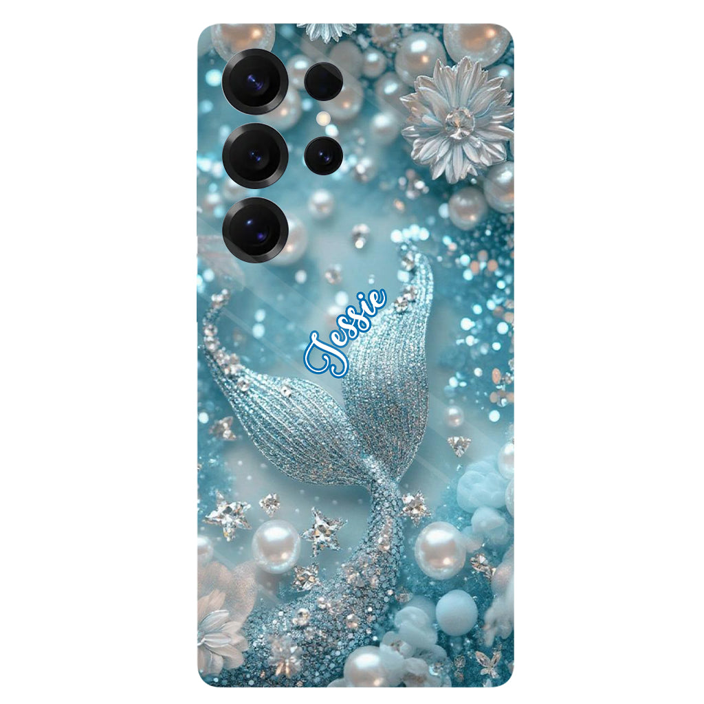 Petite plage salée - Coque de téléphone personnalisée pour amoureux de la mer avec impression intégrale