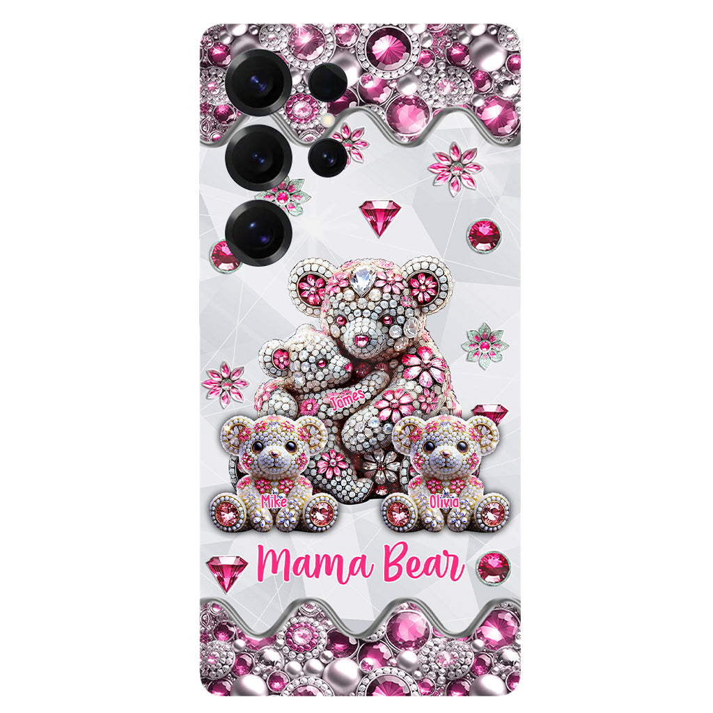 Mama Bear Gift For Mom, Grandma,.. - Personalized Mother Full Print Phone Case