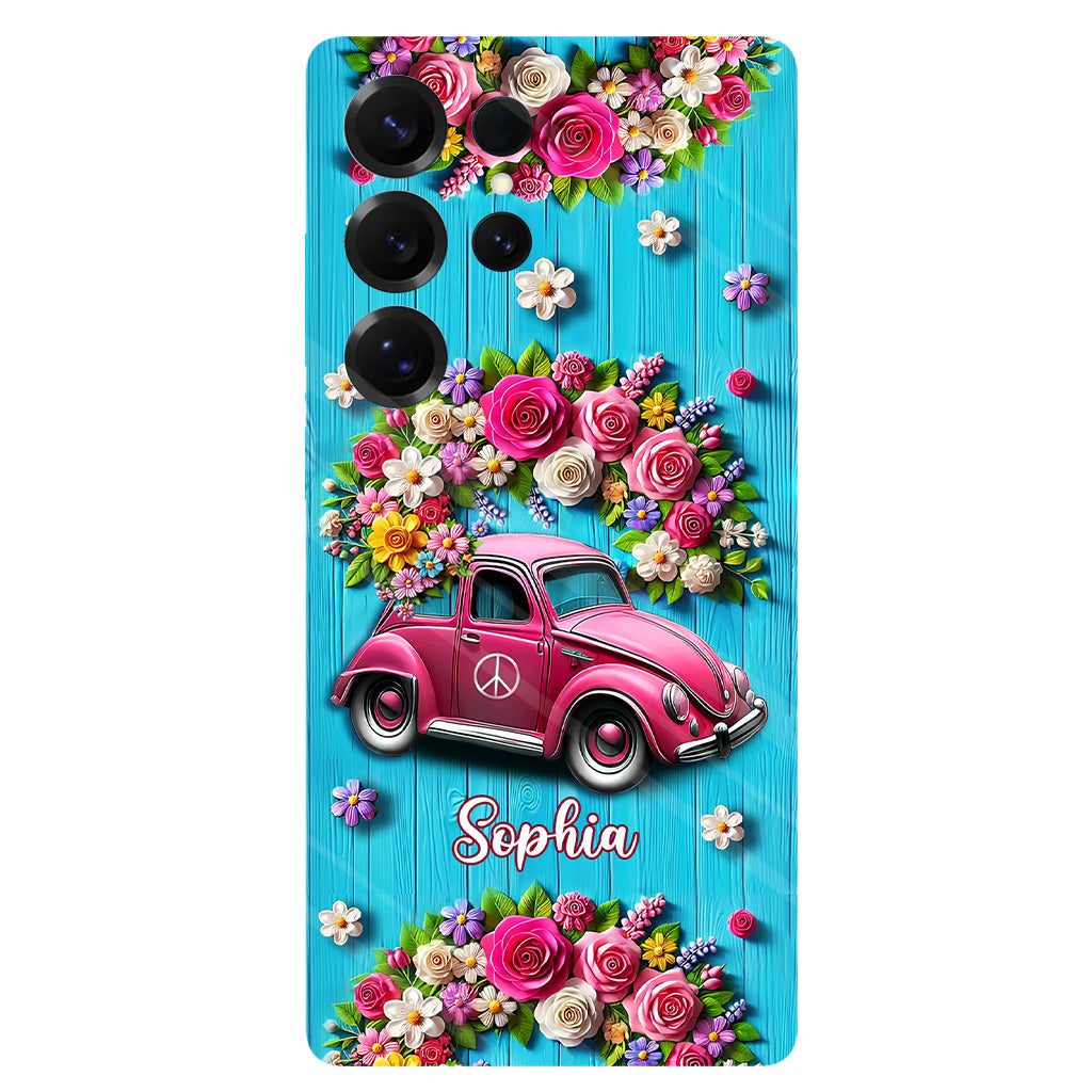 Hippie Soul – Personalisierte Handyhülle mit Hippie-Vollbilddruck