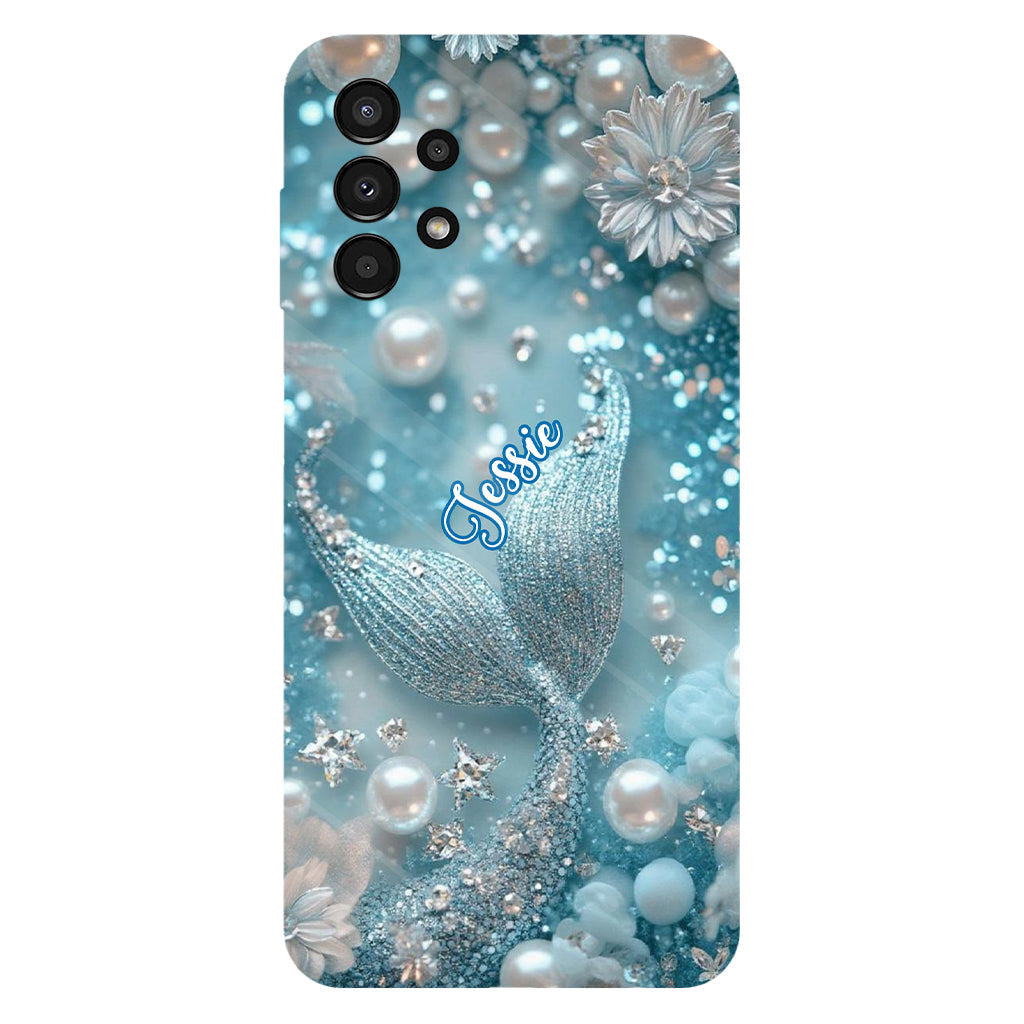 Petite plage salée - Coque de téléphone personnalisée pour amoureux de la mer avec impression intégrale