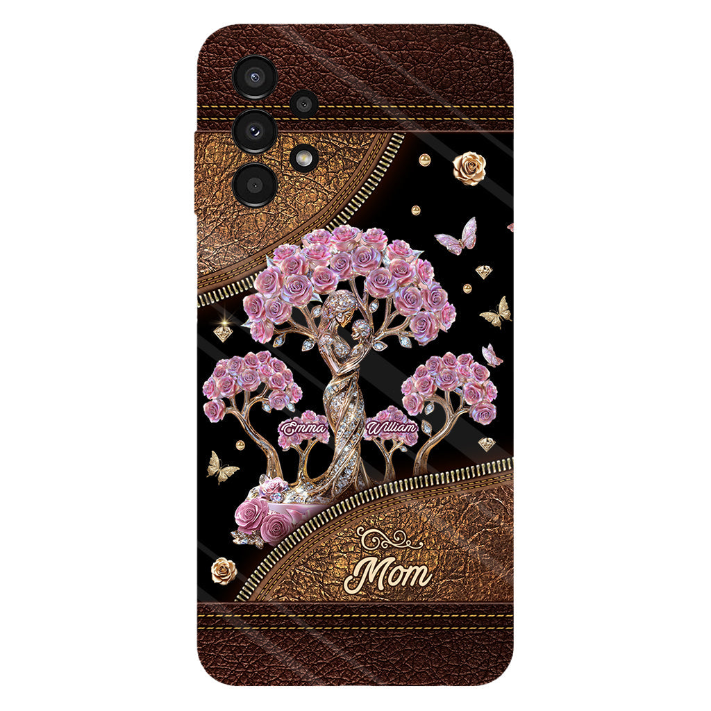 The Love Between Mother And Her Kids - Personalized Mother Full Print Phone Case