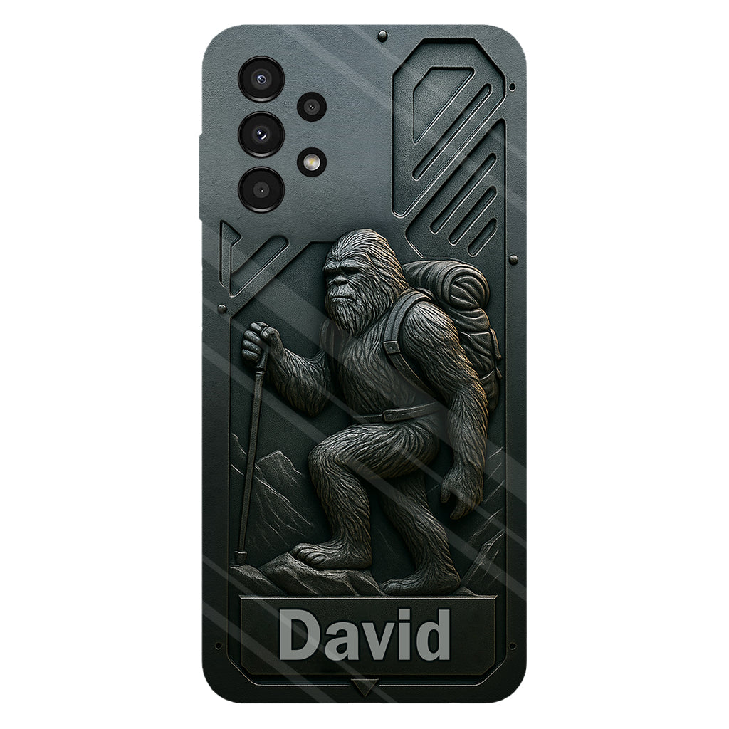 Sasquatch - Coque de téléphone personnalisée avec motif intégral de randonnée