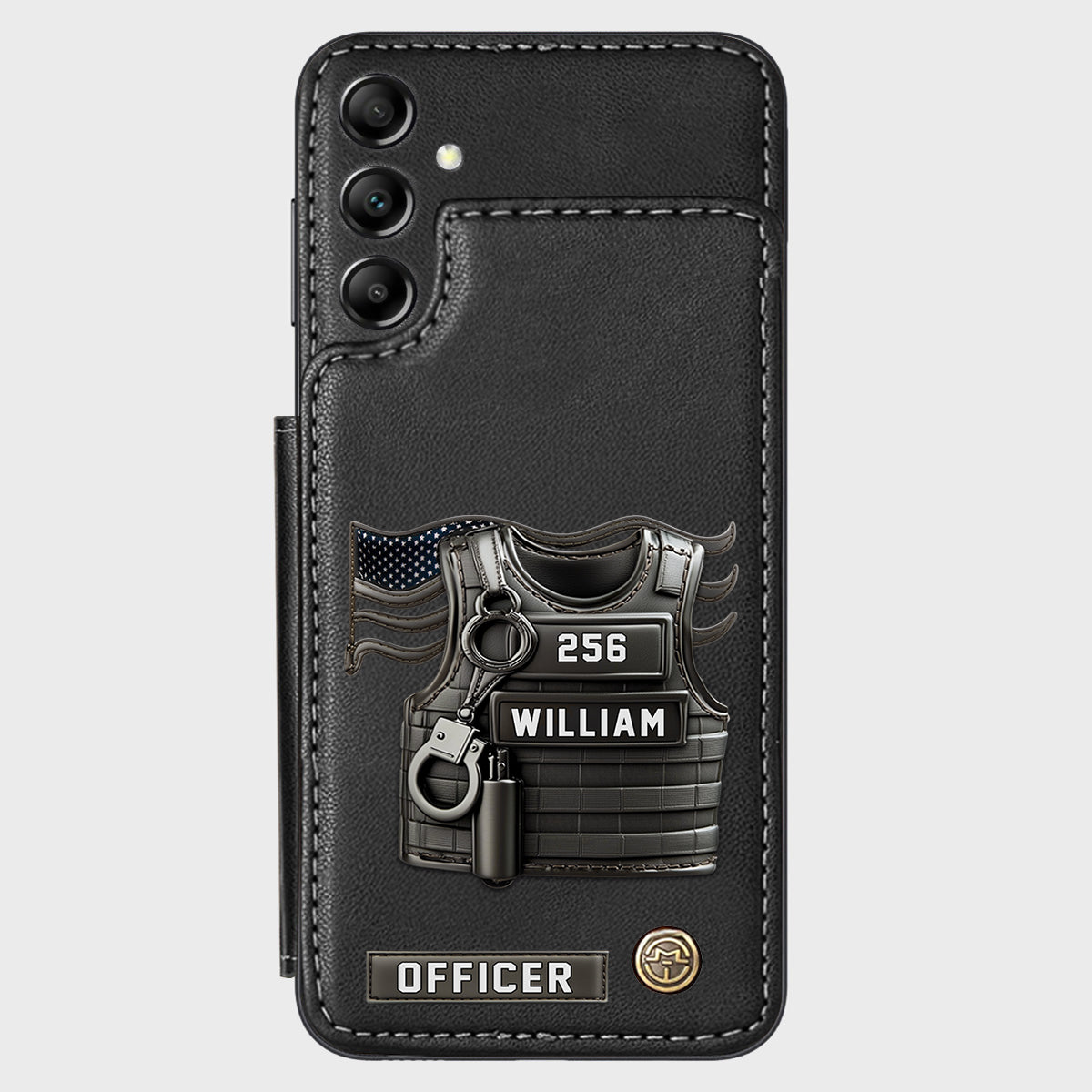 Dienen und Schützen – Personalisierte Handyhülle im Polizei-Look