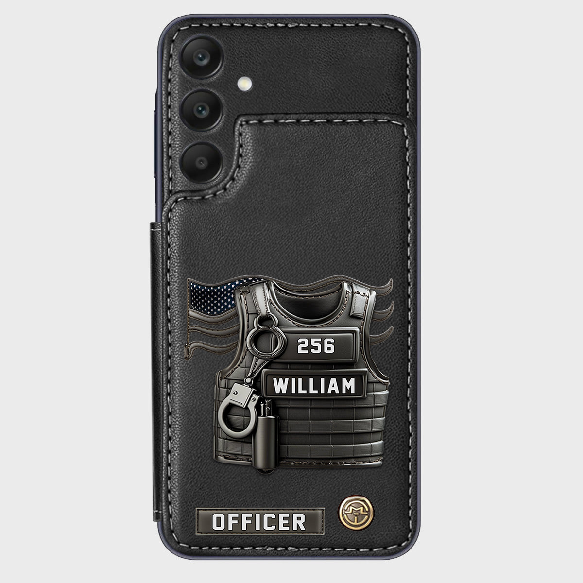 Dienen und Schützen – Personalisierte Handyhülle im Polizei-Look