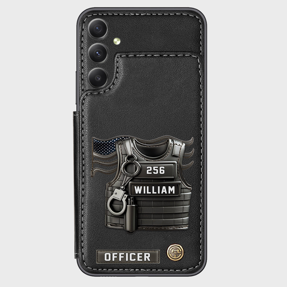 Dienen und Schützen – Personalisierte Handyhülle im Polizei-Look