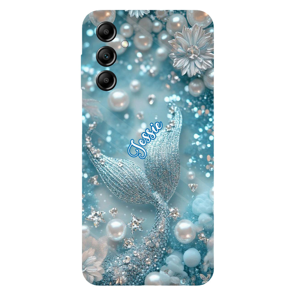Petite plage salée - Coque de téléphone personnalisée pour amoureux de la mer avec impression intégrale
