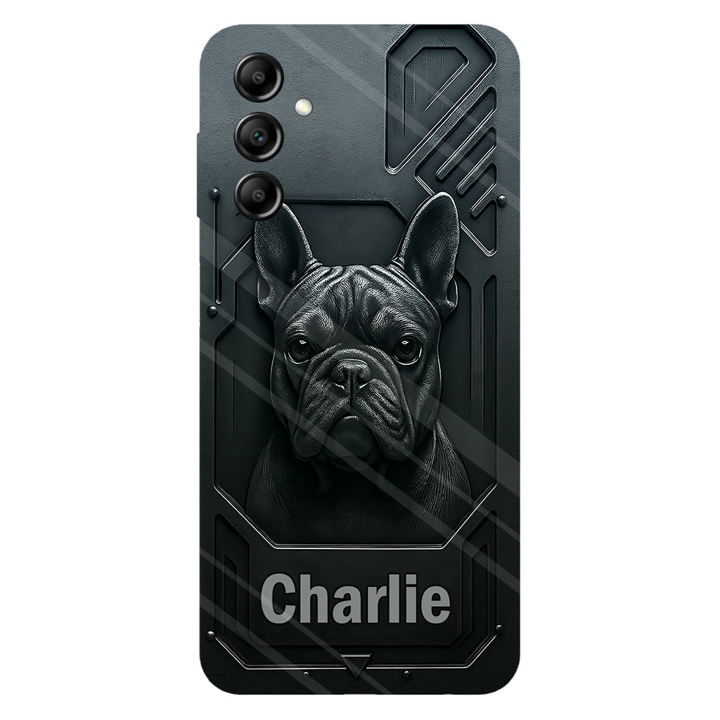 Beste Hundemama/Hundepapa – Personalisierte Handyhülle mit Hundemotiv