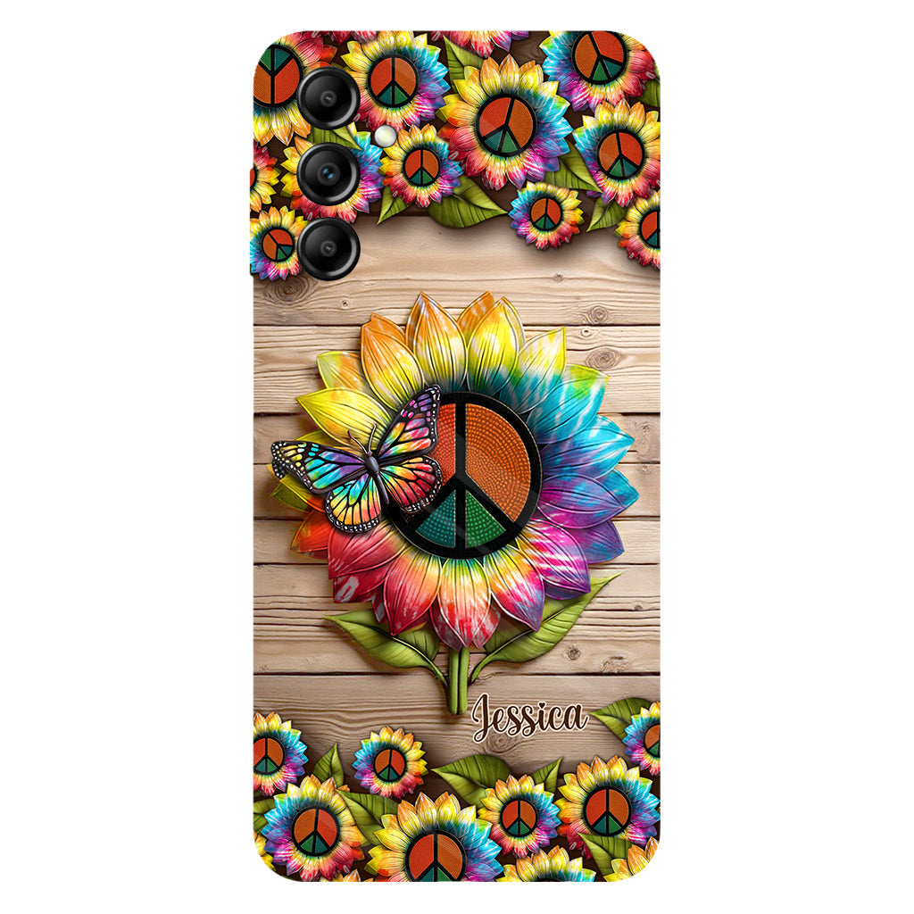 Hippie Soul – Personalisierte Handyhülle mit Hippie-Vollbilddruck