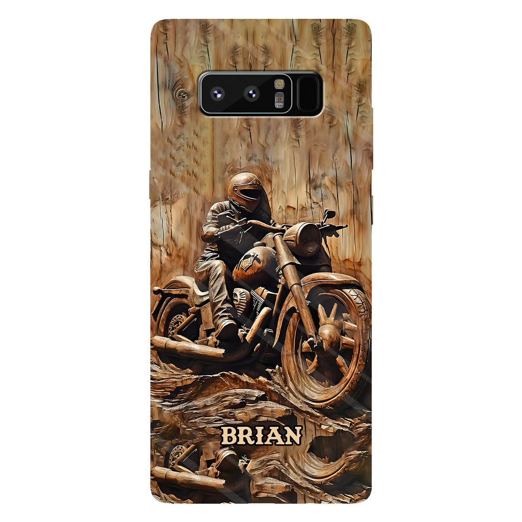 Biker – Personalisierte Handyhülle mit Biker-Motiv und Volldruck