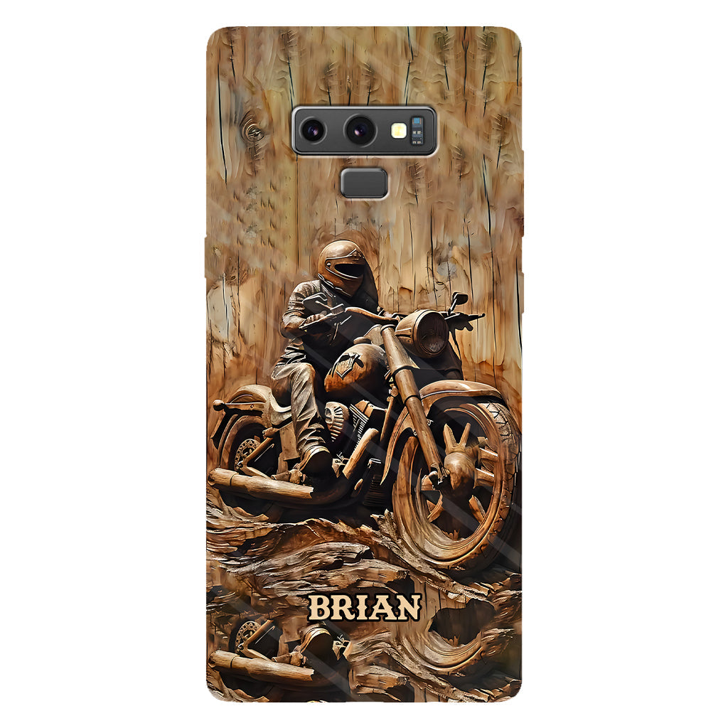 Biker – Personalisierte Handyhülle mit Biker-Motiv und Volldruck