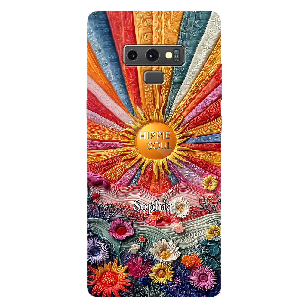 Coque de téléphone personnalisée Hippie Soul - Motif hippie intégral