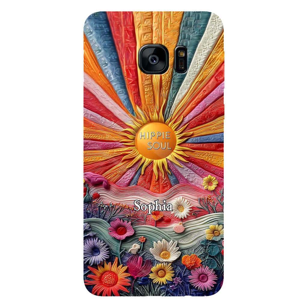 Coque de téléphone personnalisée Hippie Soul - Motif hippie intégral