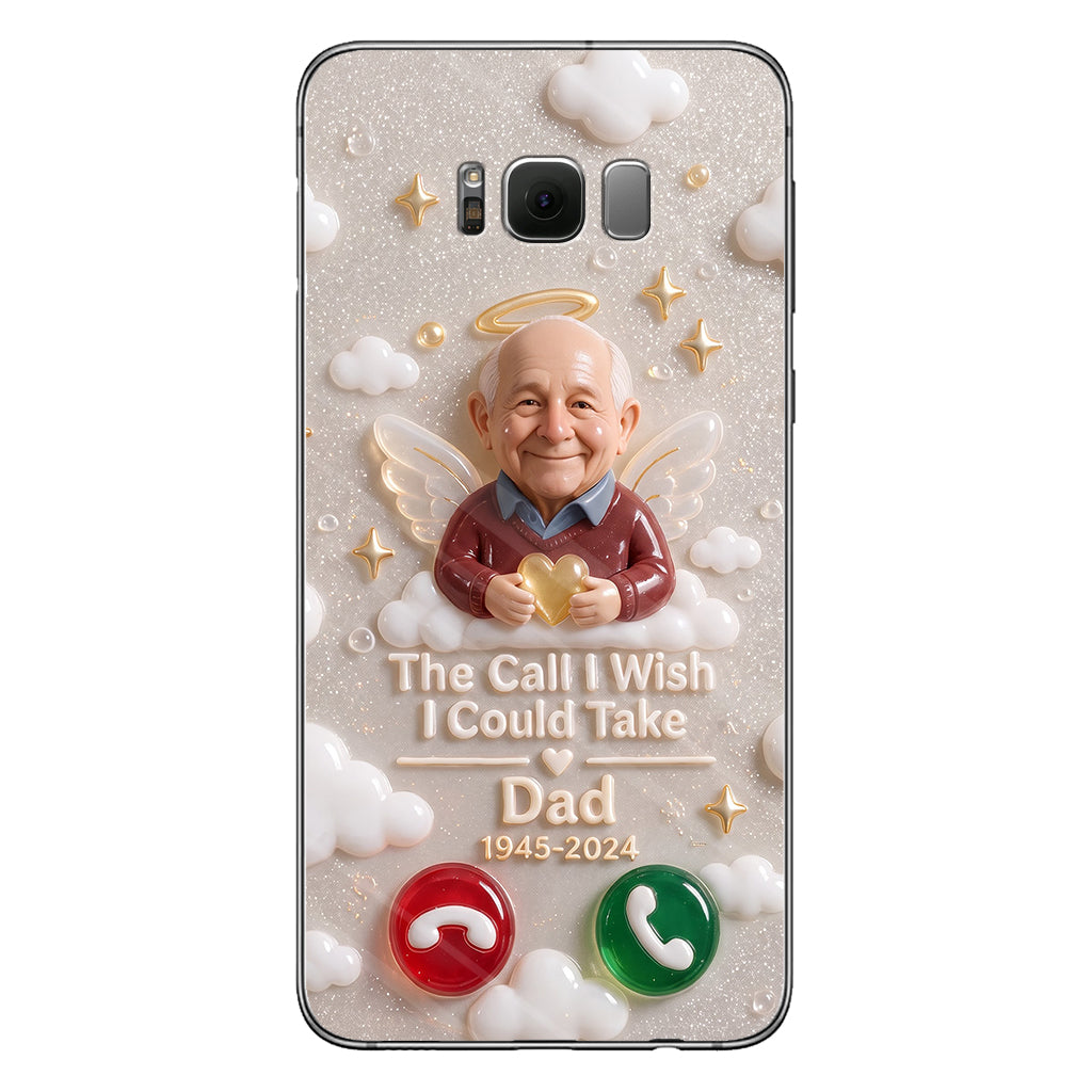 The Call I Wish I Could Take - Personalized Memorial Clear Phone Case