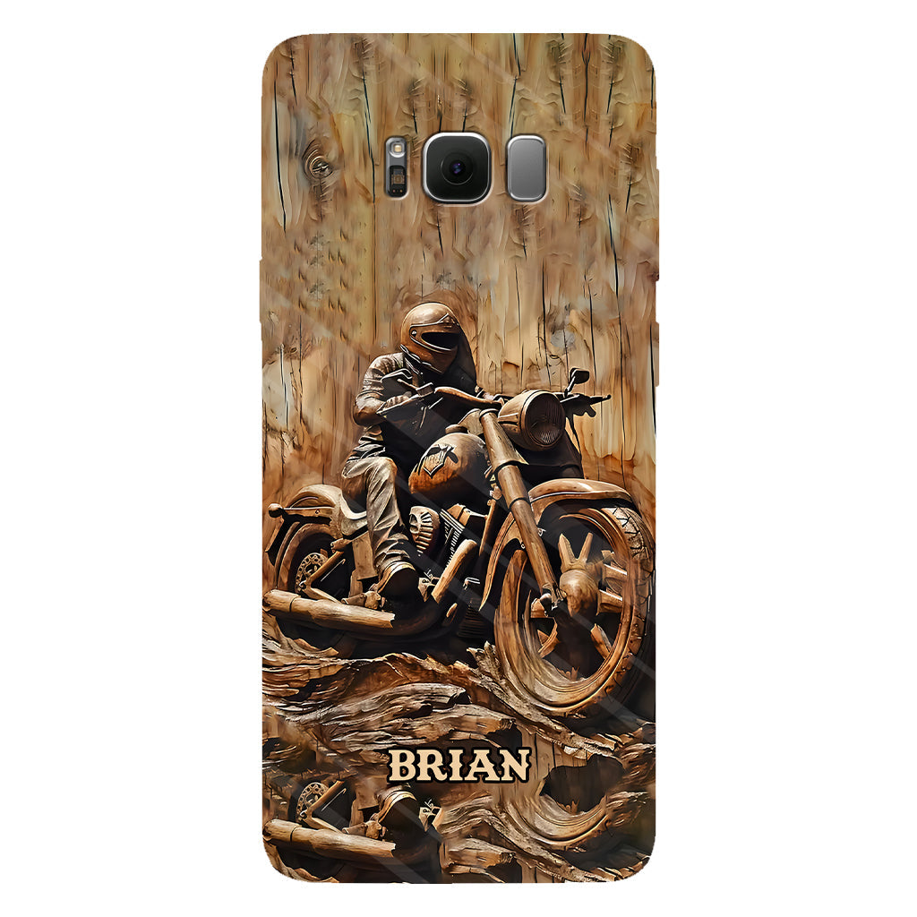 Biker – Personalisierte Handyhülle mit Biker-Motiv und Volldruck
