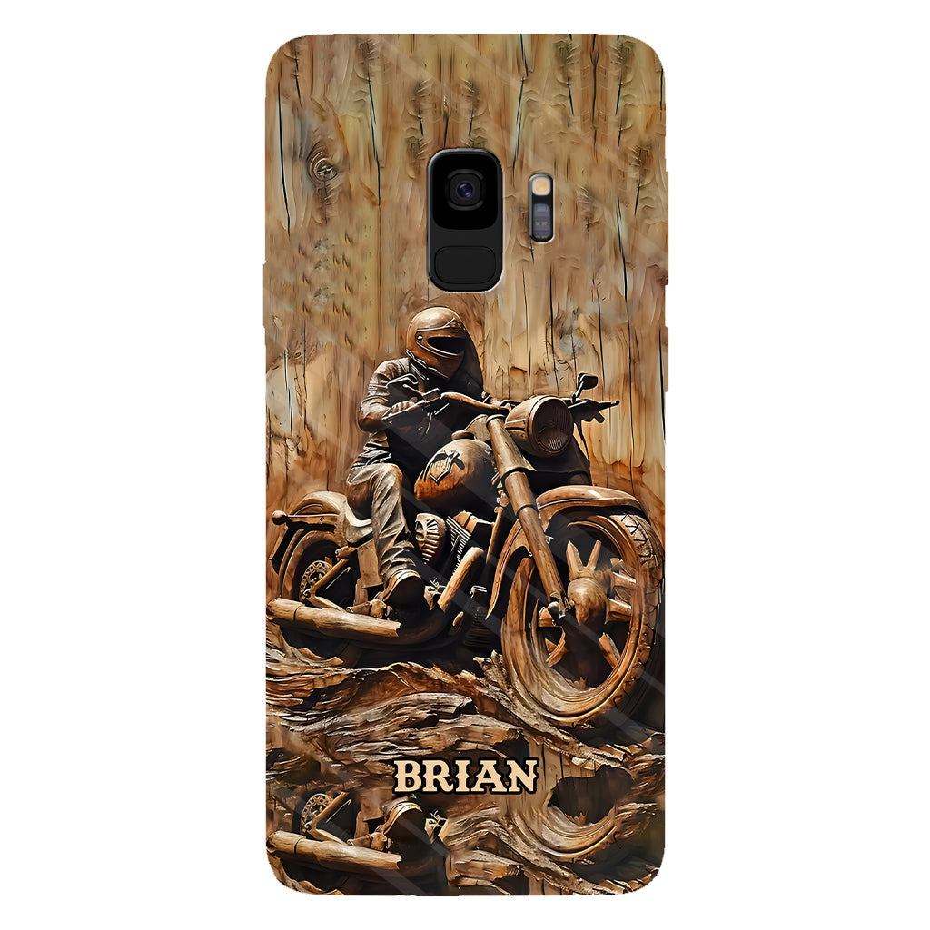 Biker – Personalisierte Handyhülle mit Biker-Motiv und Volldruck
