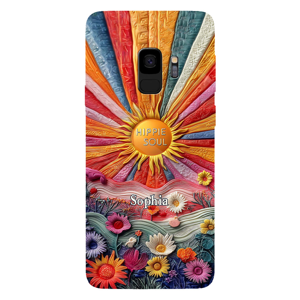 Coque de téléphone personnalisée Hippie Soul - Motif hippie intégral