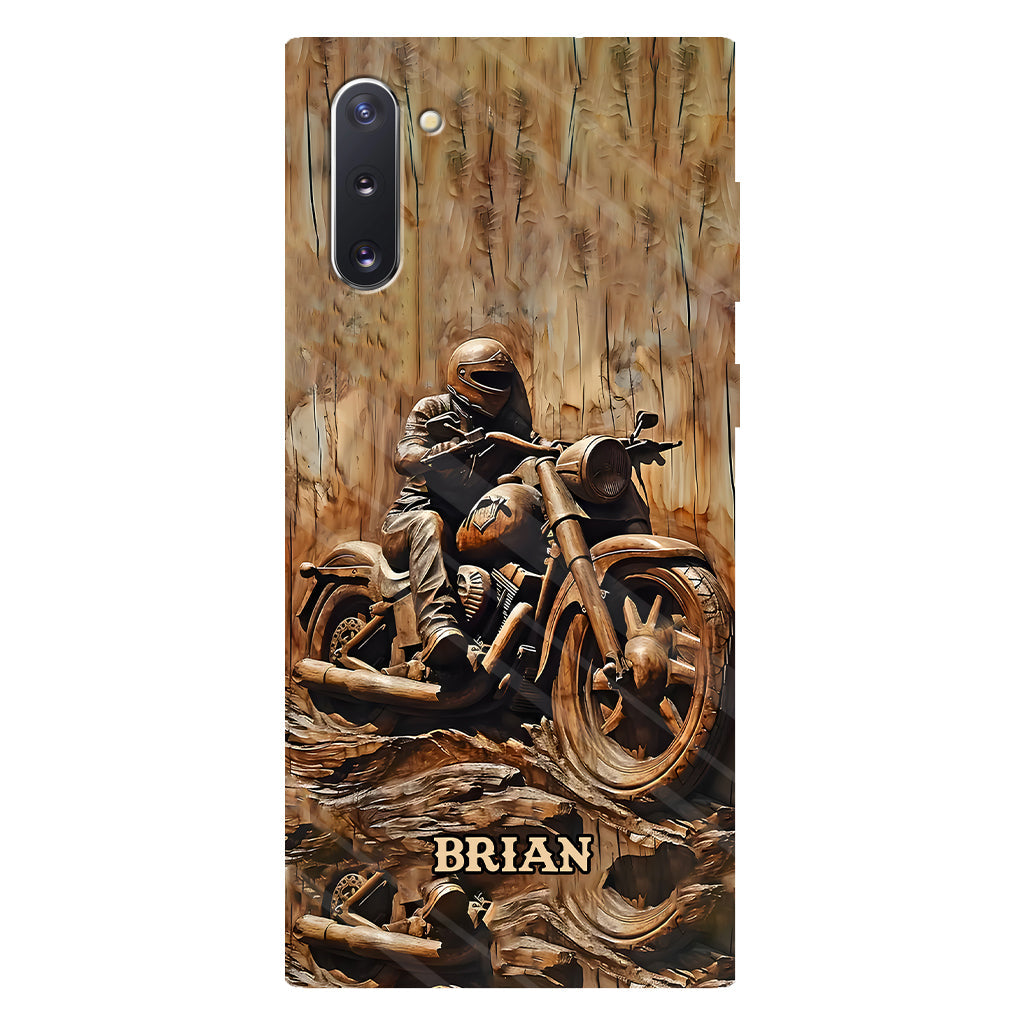 Biker – Personalisierte Handyhülle mit Biker-Motiv und Volldruck