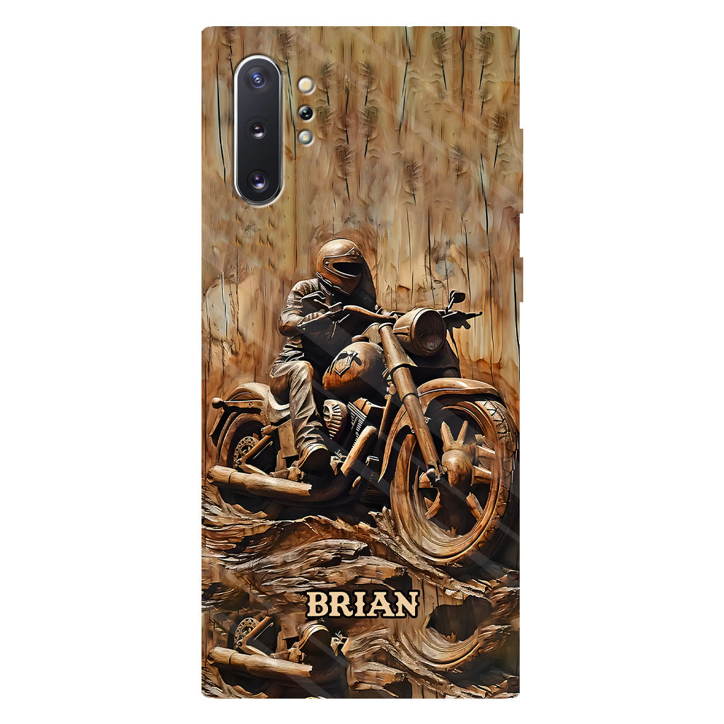 Biker – Personalisierte Handyhülle mit Biker-Motiv und Volldruck