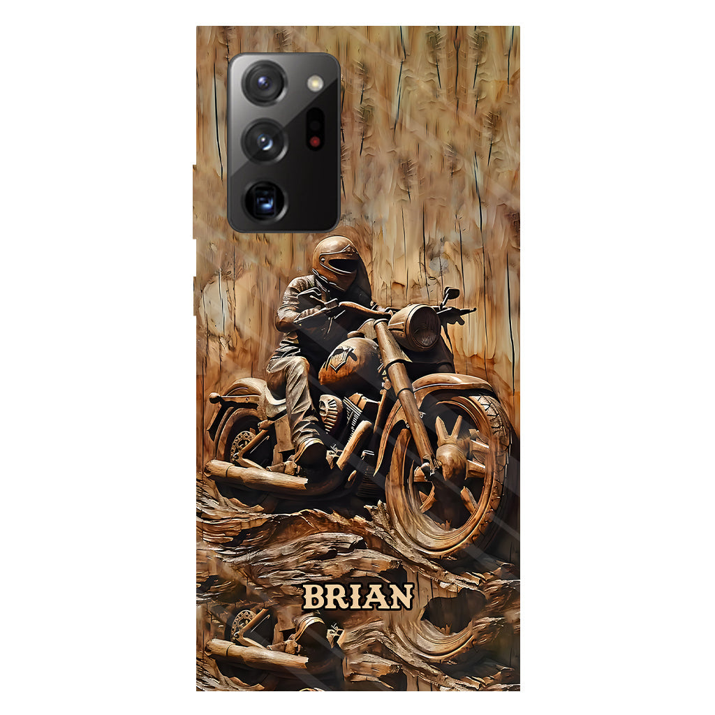 Biker – Personalisierte Handyhülle mit Biker-Motiv und Volldruck