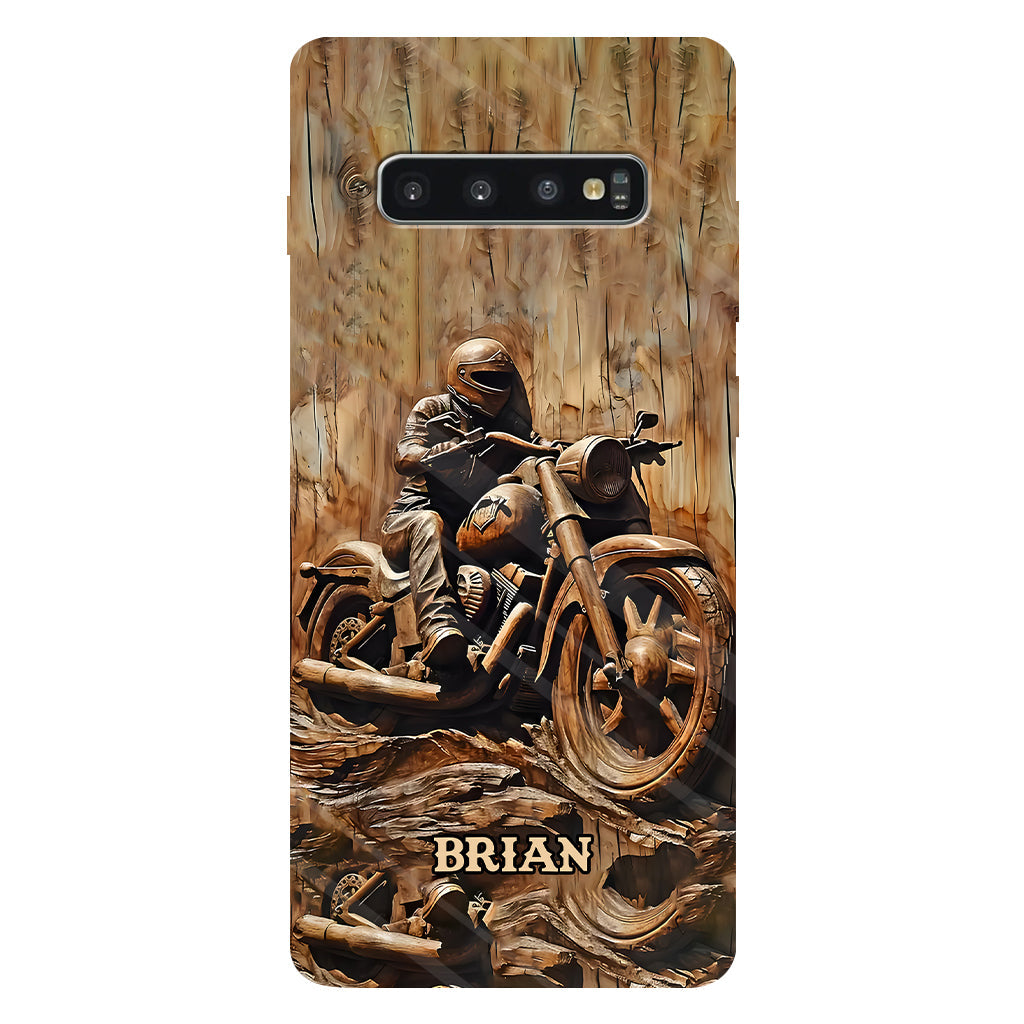 Biker – Personalisierte Handyhülle mit Biker-Motiv und Volldruck