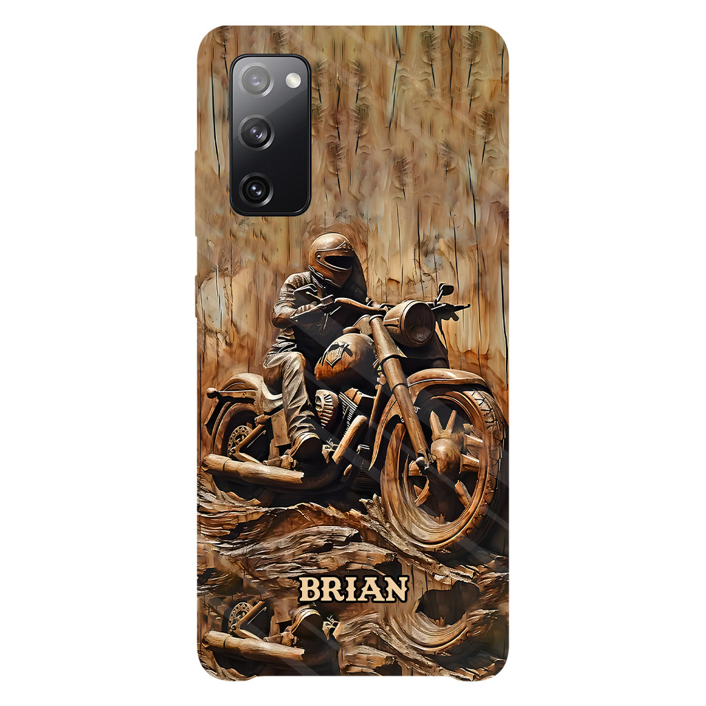 Biker – Personalisierte Handyhülle mit Biker-Motiv und Volldruck