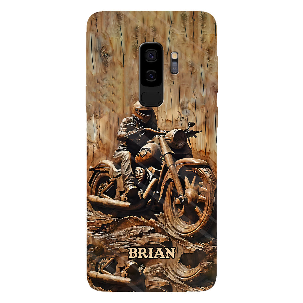 Biker – Personalisierte Handyhülle mit Biker-Motiv und Volldruck
