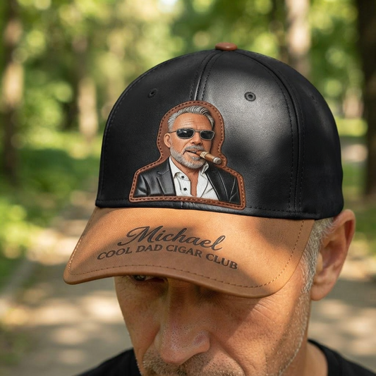 Dad Love Cigars - Personalized Father Classic Cap