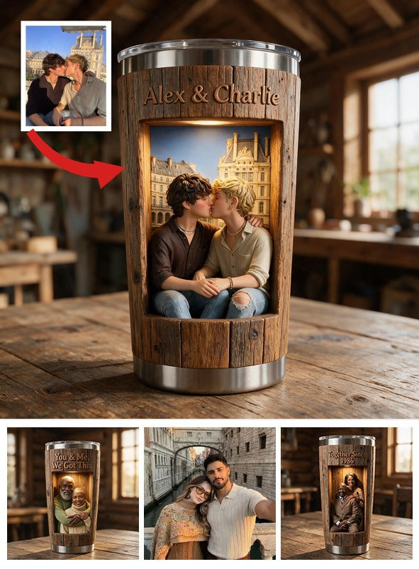 Tasse Personnalisée Couple LGBTQ+ 'Toi & Moi On Gère' Cadeau Anniversaire Fierté