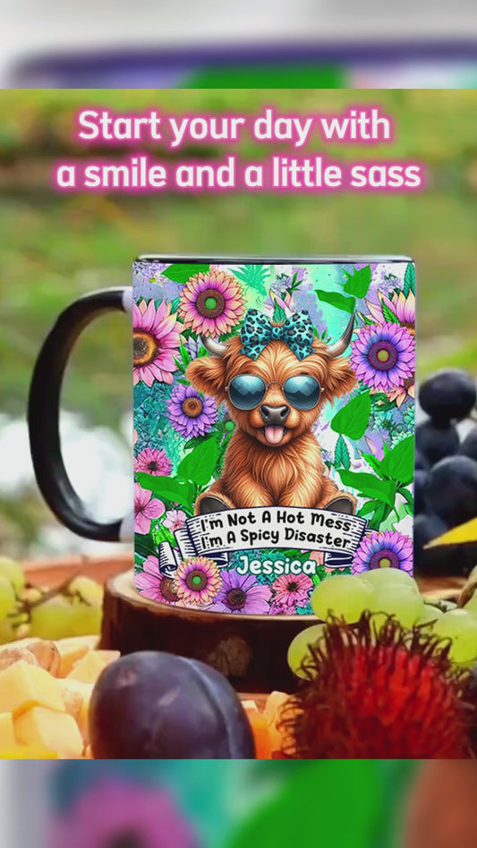 Ich bin kein Chaos – personalisierte Tasse
