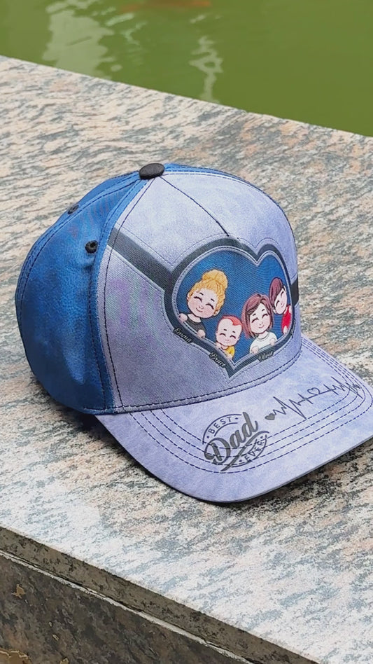 Best Dad Ever - Personalized Father Classic Cap