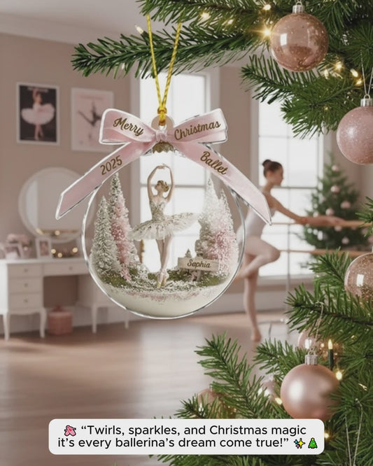 Magnifique Ballet - Ornement de Ballet Personnalisé
