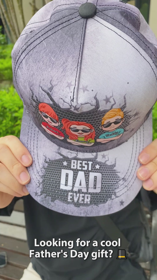 Best Dad Ever - Personalized Father Classic Cap