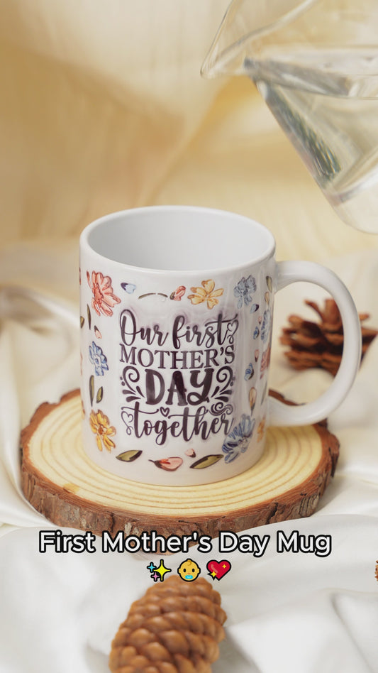 First Mother's Day Together - Personalized Mother Mug