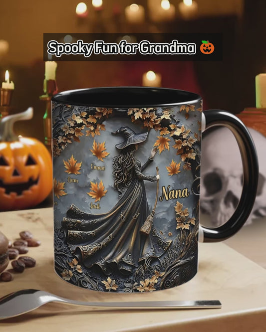 Happy Halloween - Personalized Grandma Accent Mug