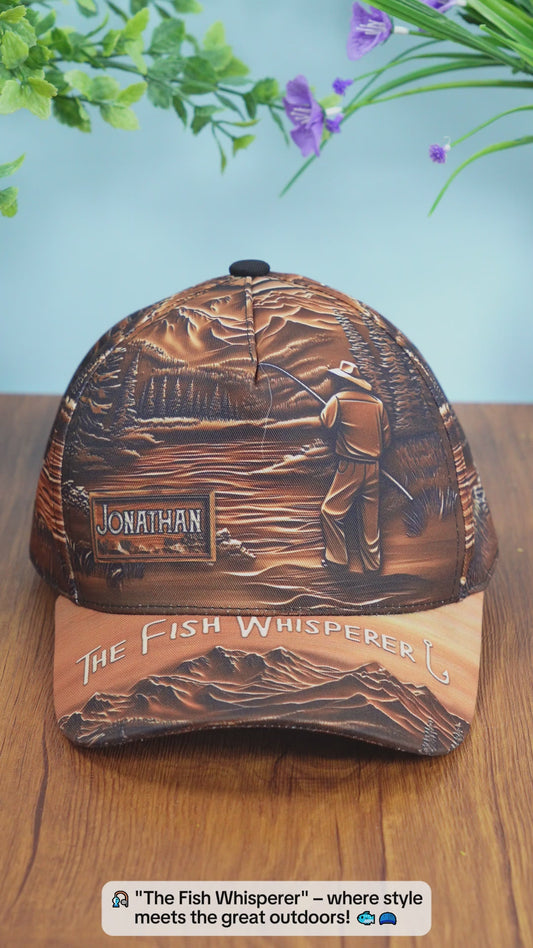 The Fish Whisperer - Personalized Fishing Classic Cap