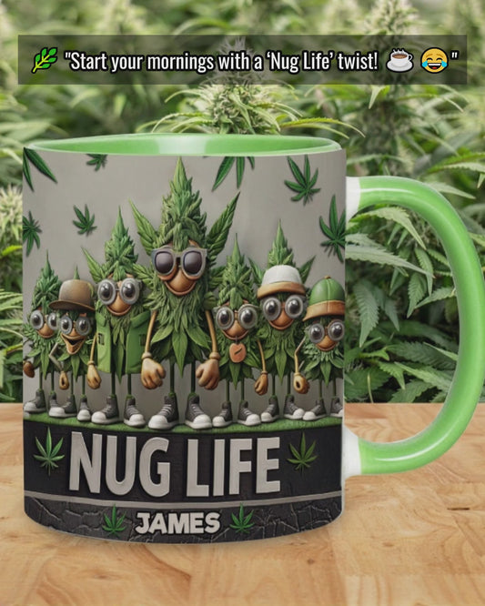 Mug Nug Life - Personnalisé avec une touche cannabis